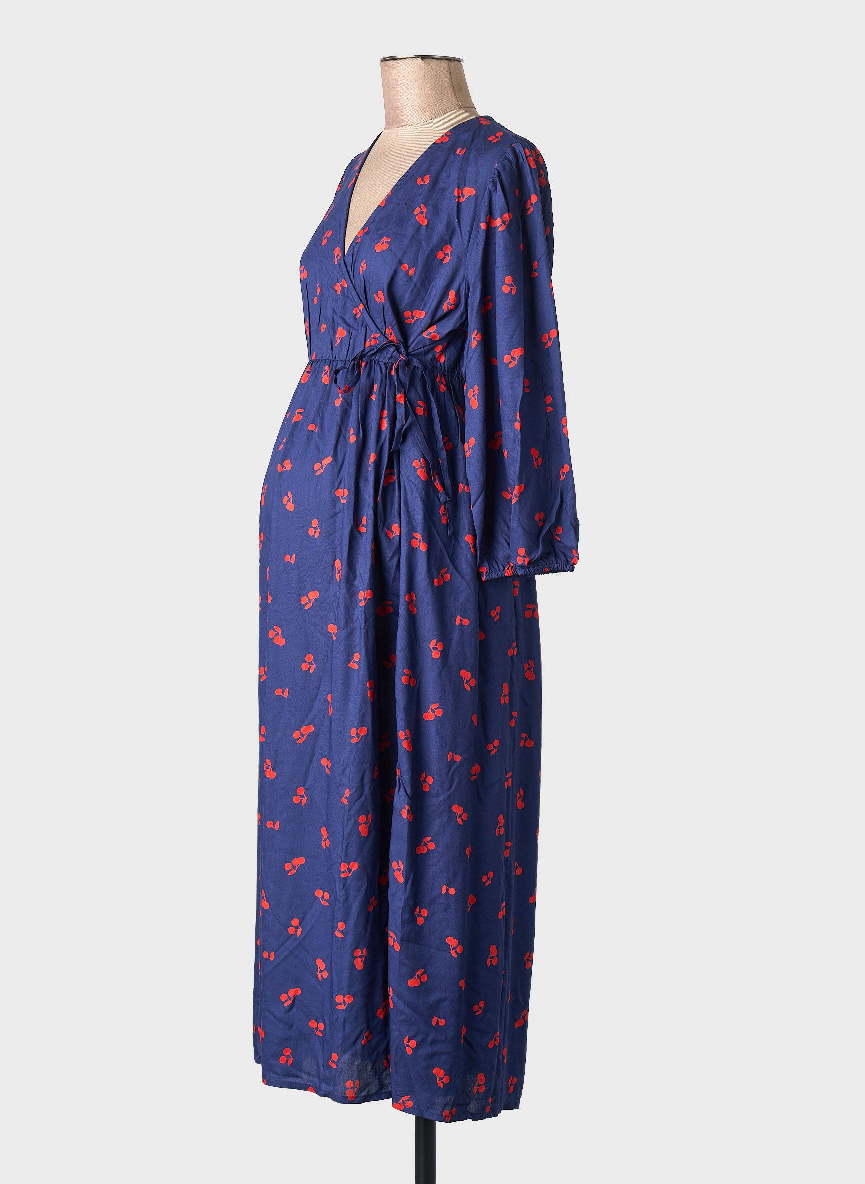 Rochie lungă albastru MAMA LICIOUS femeie