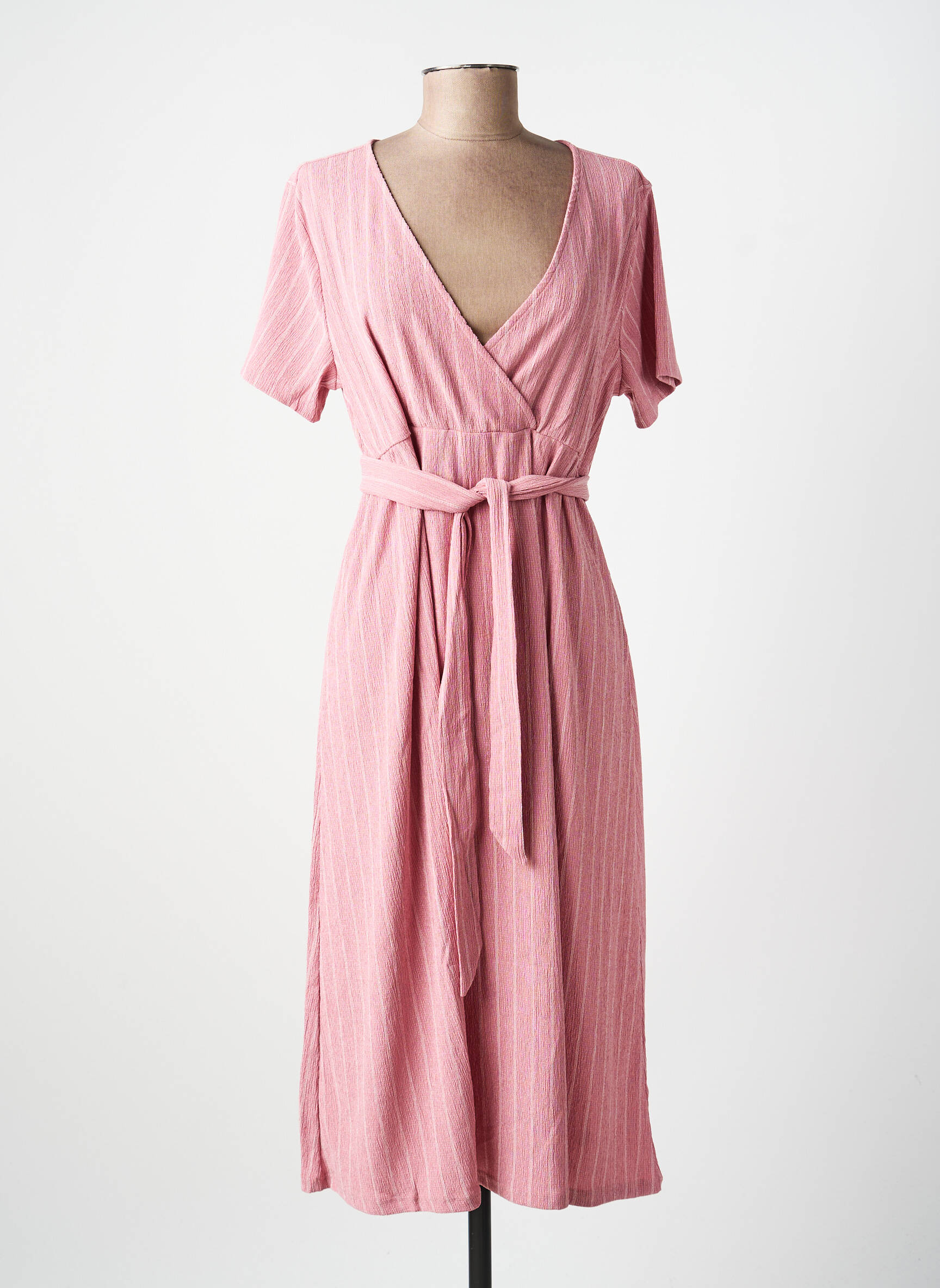 Rochie midi roz SUPERMOM femeie