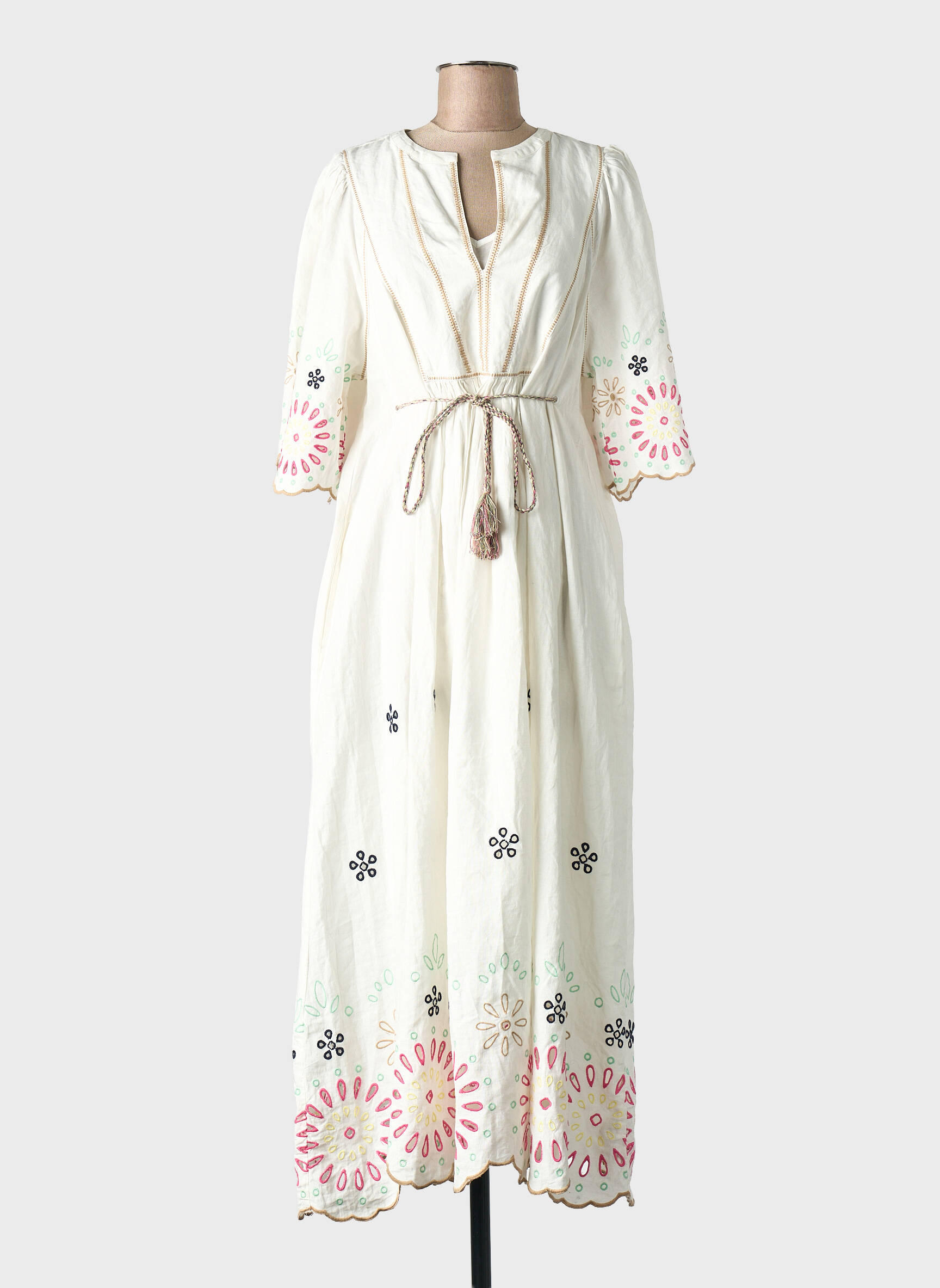Rochie lungă bej SCOTCH & SODA femeie