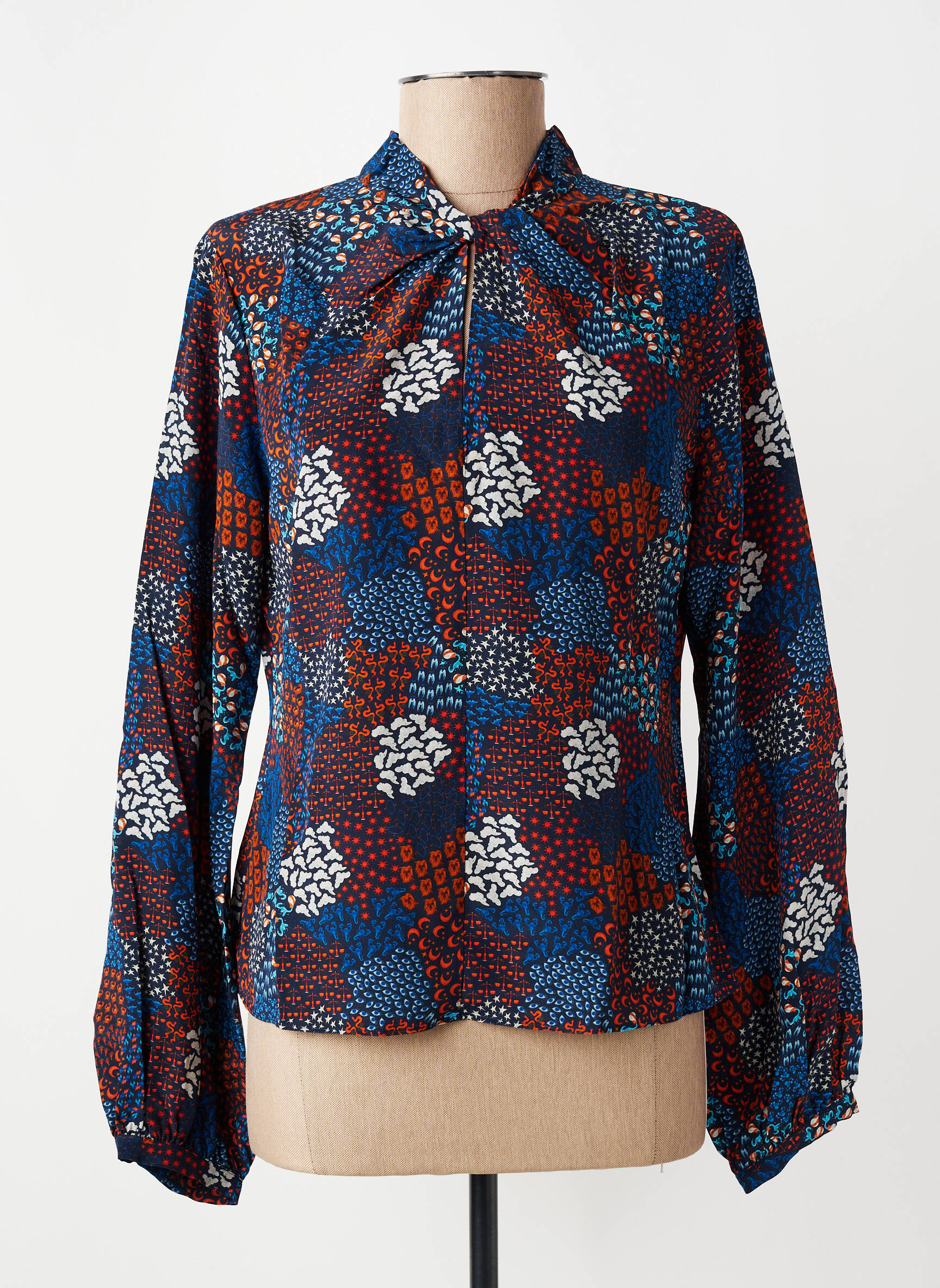 Top albastru SOI PARIS femeie