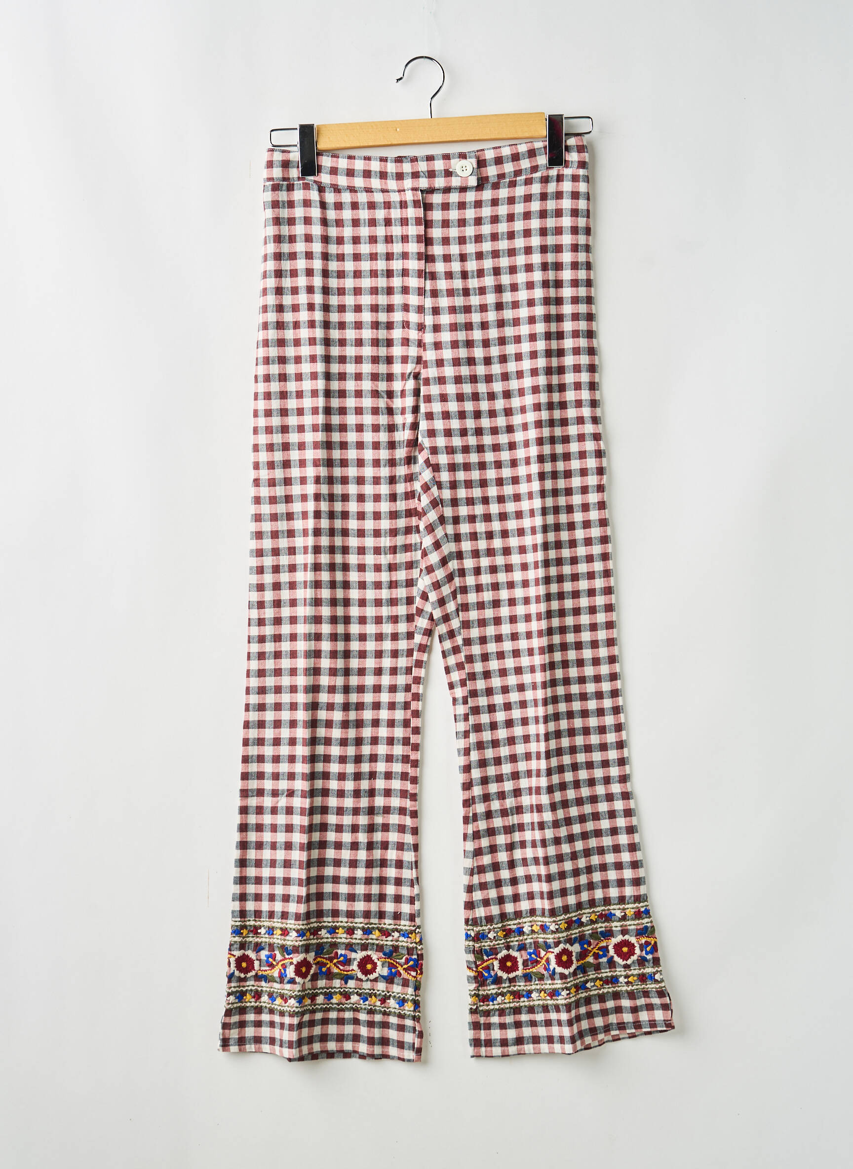 Pantalon drept maro V.DE.VINSTER femeie