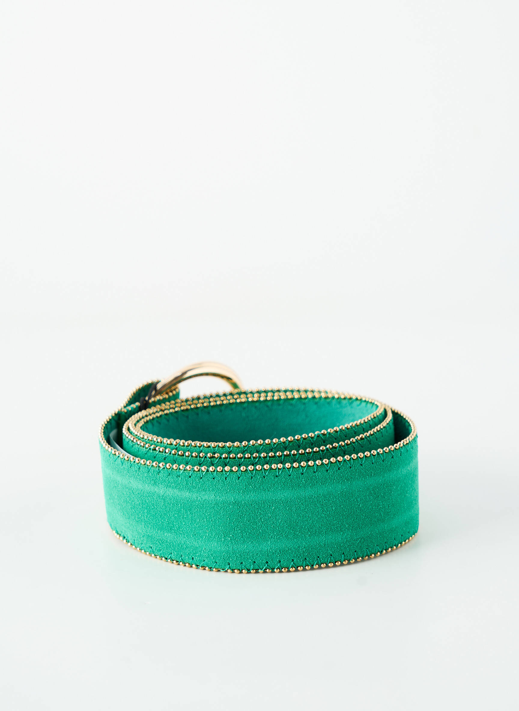 Curea verde PIECES femeie