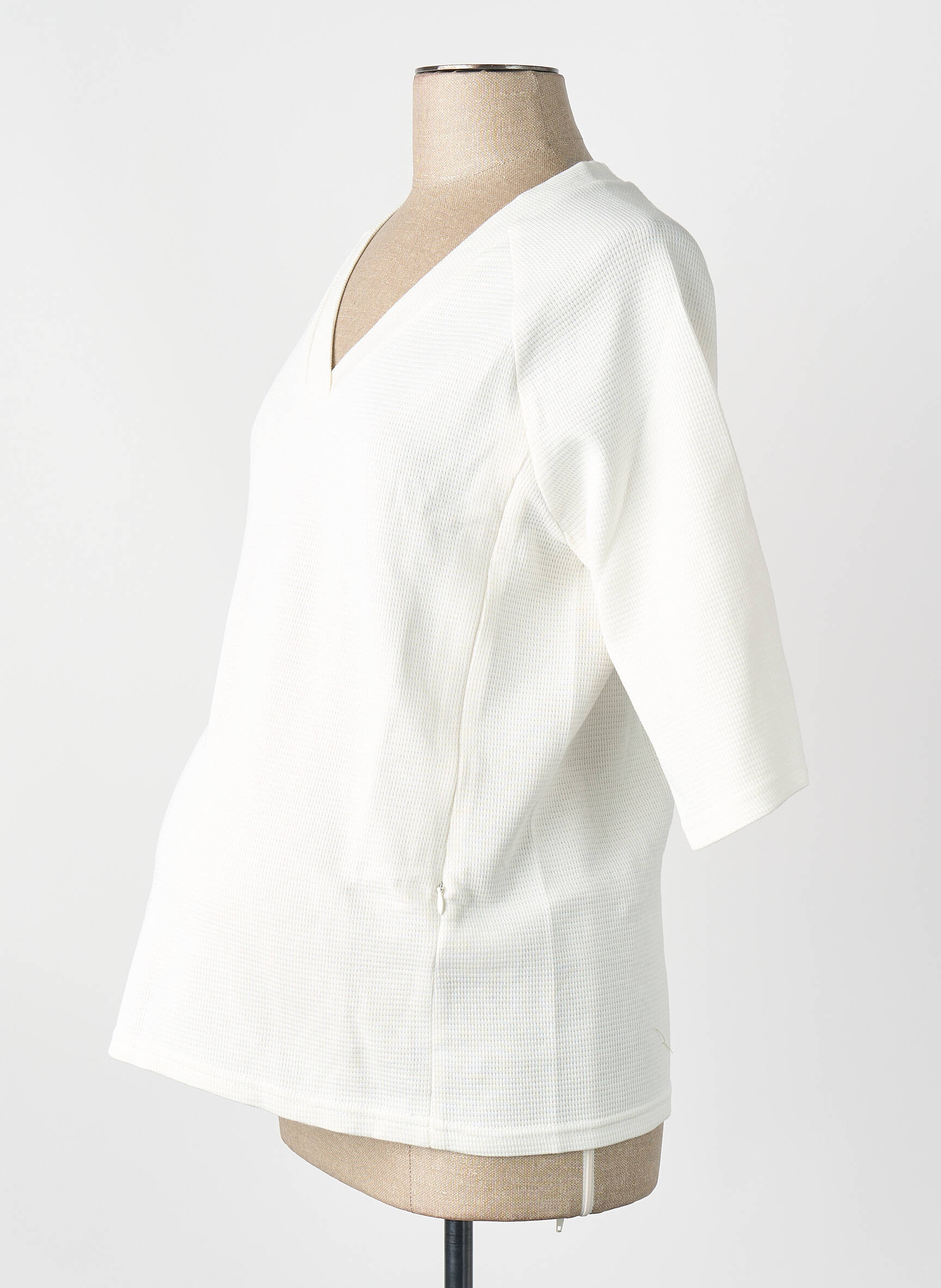 Tricou / top maternitate alb POLINA femeie