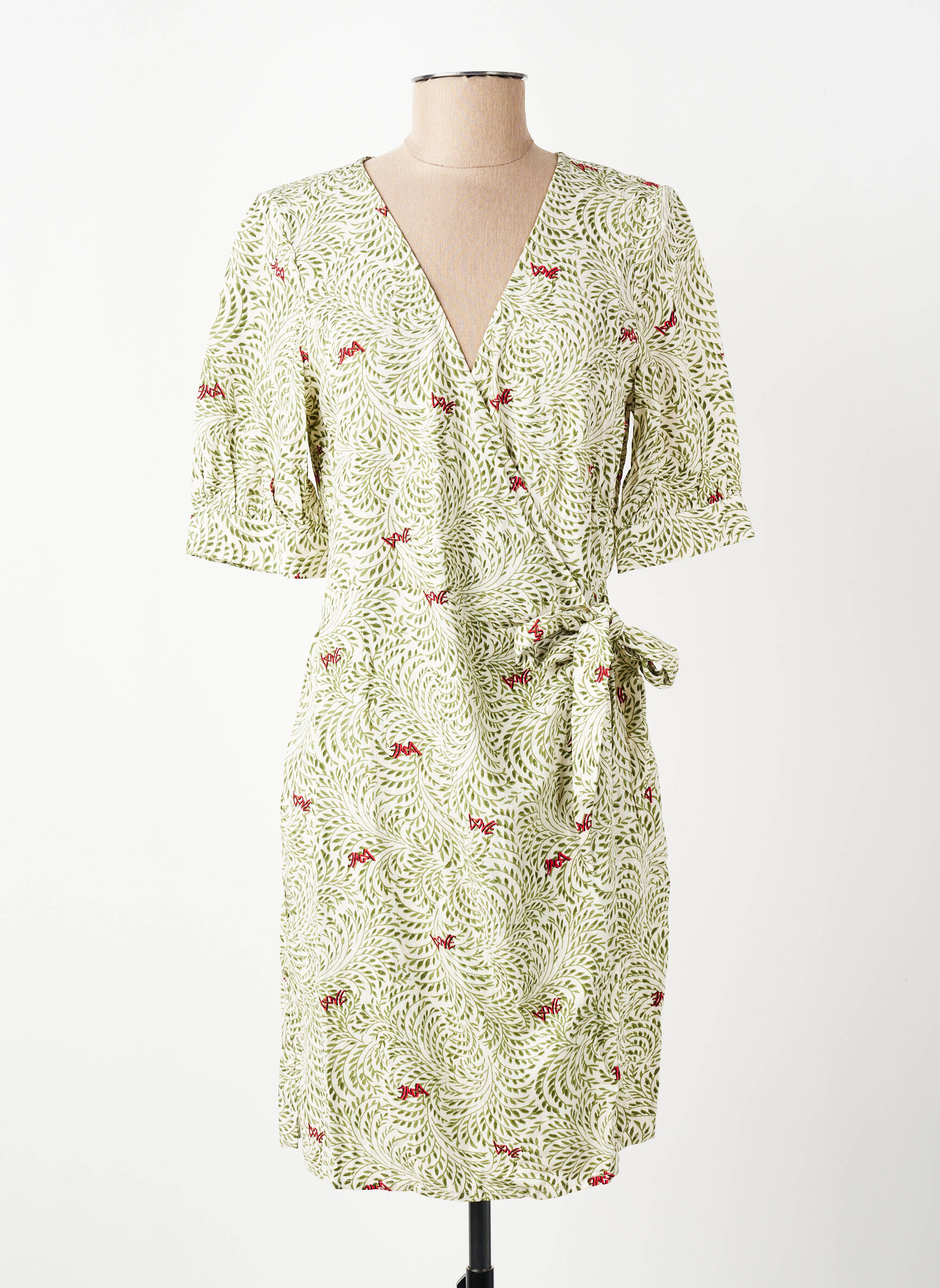 Rochie scurtă verde VILA femeie