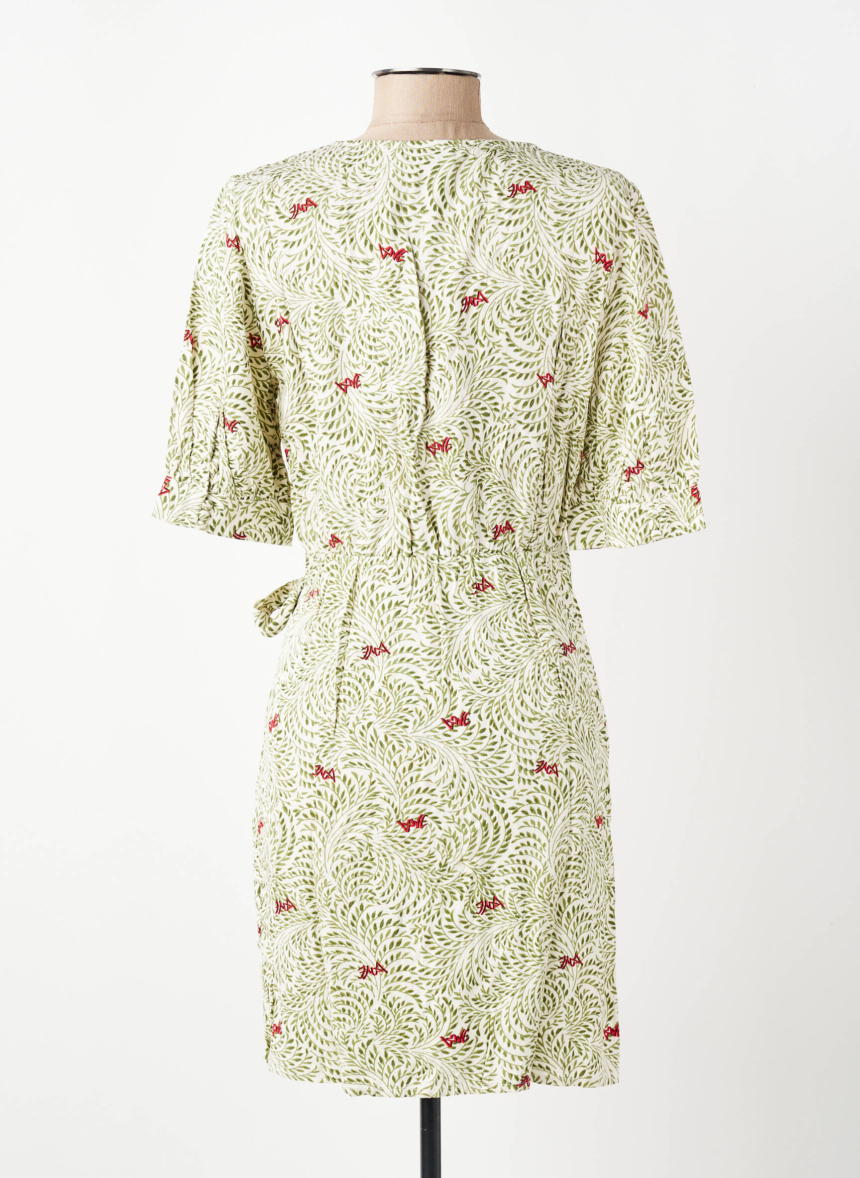 Rochie scurtă verde VILA femeie