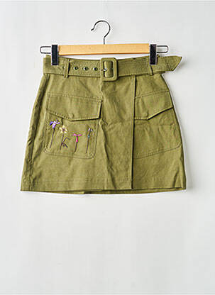 Fustă scurtă verde SCOTCH & SODA femeie