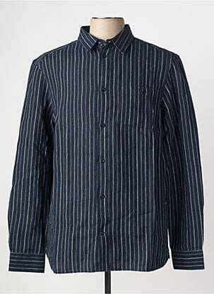 Cămașă cu mâneci lungi albastru KNOWLEDGE COTTON APPAREL bărbat