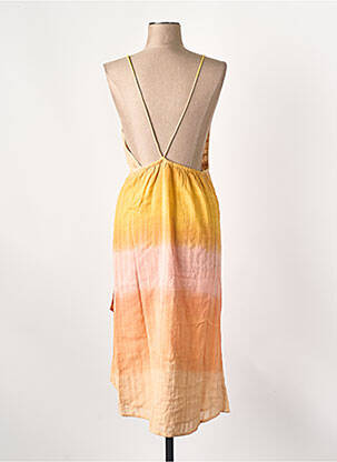 Rochie scurtă portocalie SUNDRESS femeie