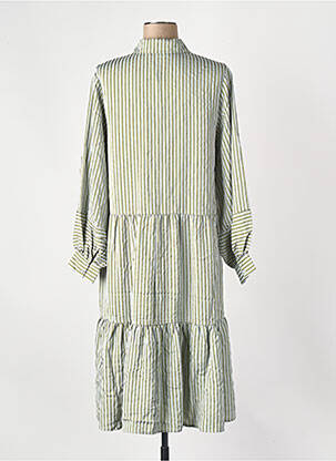 Rochie midi verde MSCH COPENHAGEN femeie