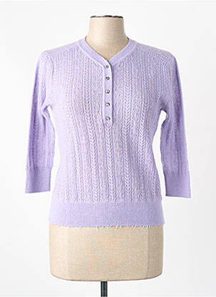 Pulover violet BELLEROSE femeie