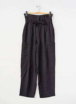 Pantalon larg negru VILA femeie