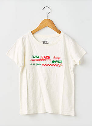 Tricou alb SUNCHILD fată