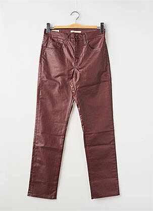 Pantalon slim maro LEVI'S femeie