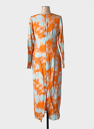 Rochie lungă portocalie SAMSOE & SAMSOE femeie