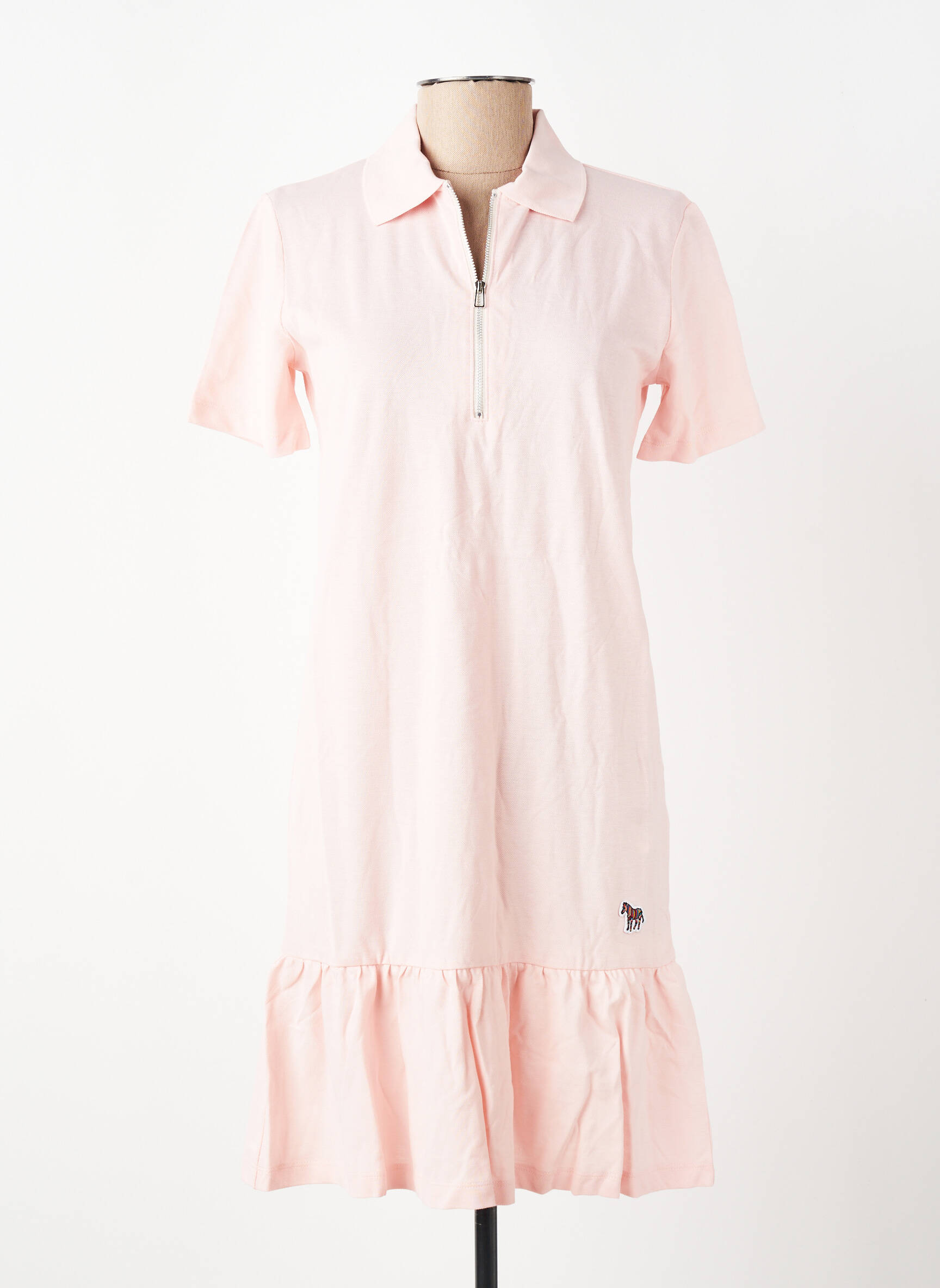 Rochie scurtă roz PAUL SMITH femeie