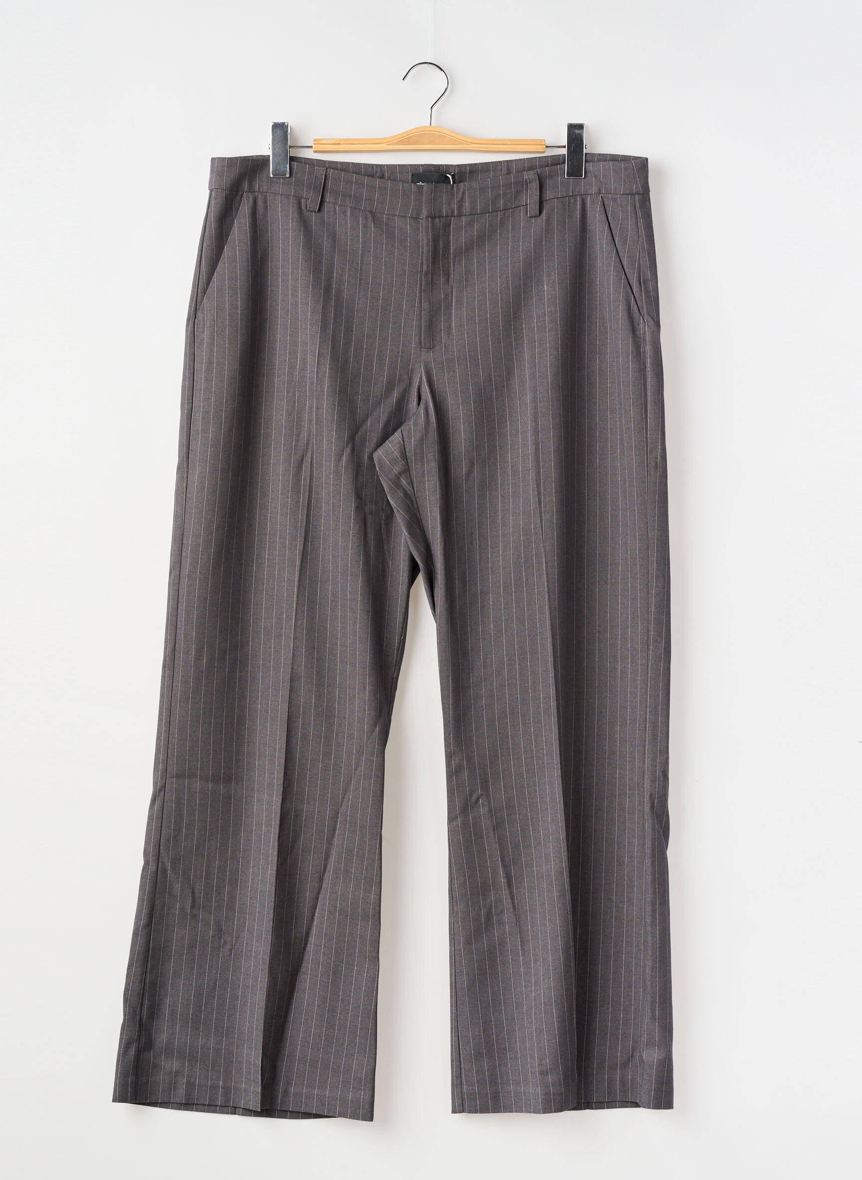 Pantalon drept gri GINA TRICOT femeie
