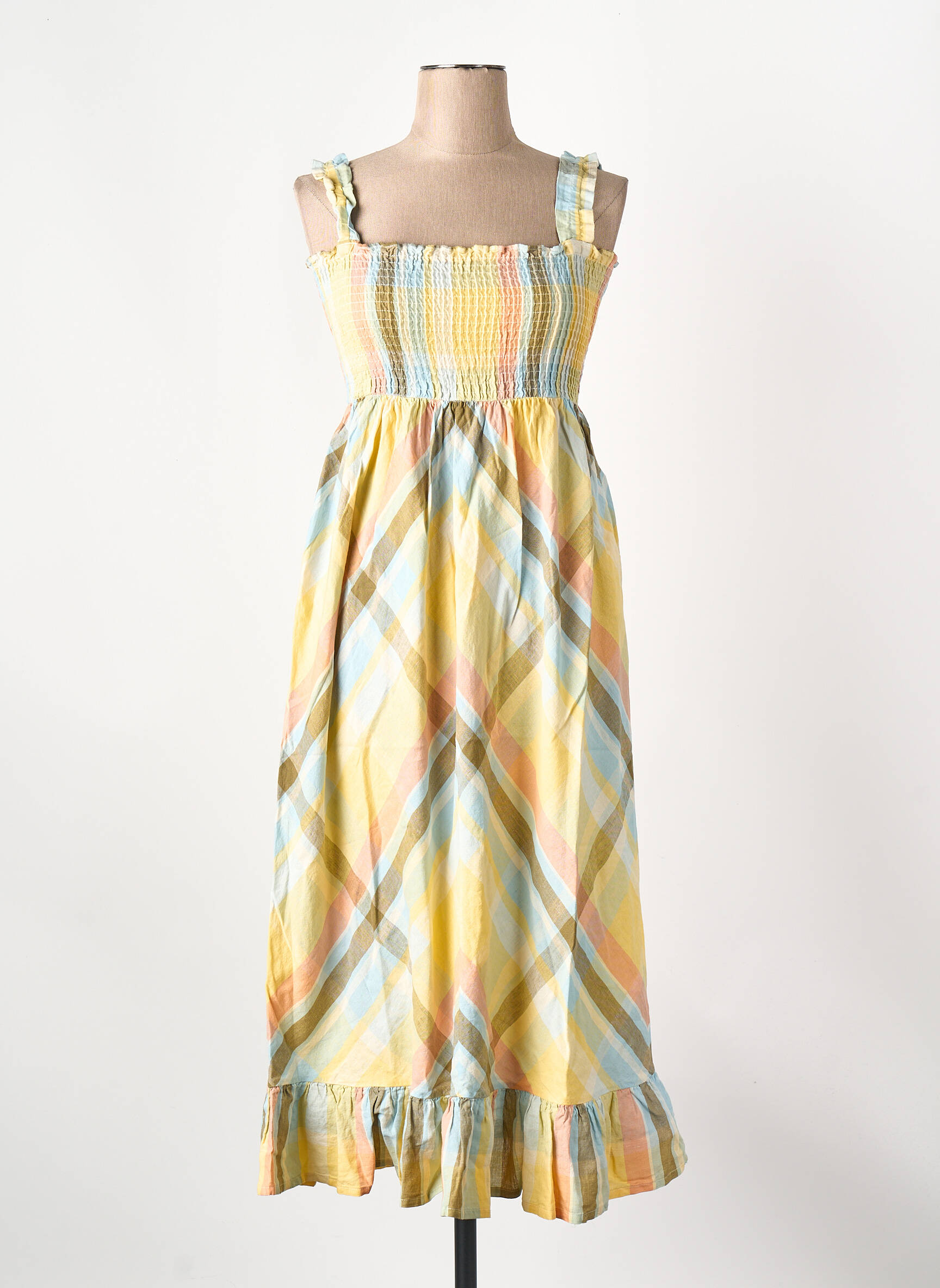 Rochie midi multicolor THE NEW SOCIETY femeie