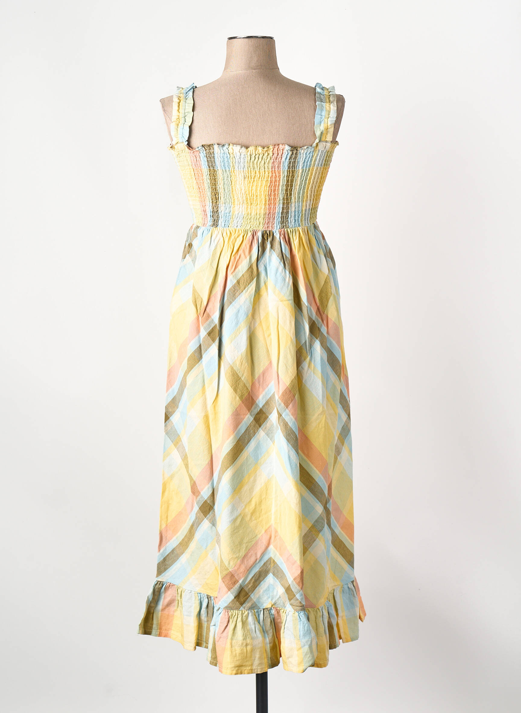 Rochie midi multicolor THE NEW SOCIETY femeie