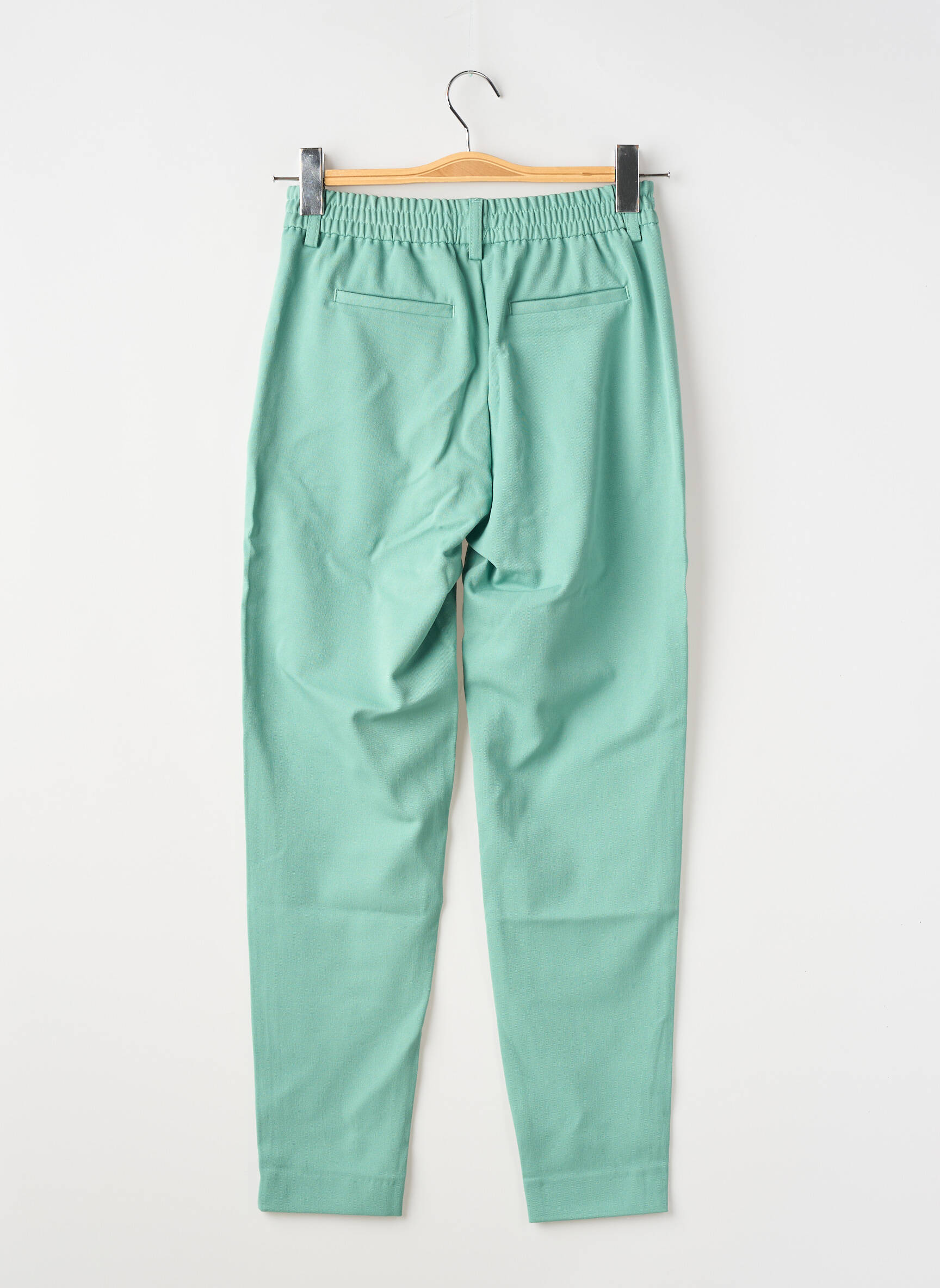 Pantalon slim verde OBJECT femeie