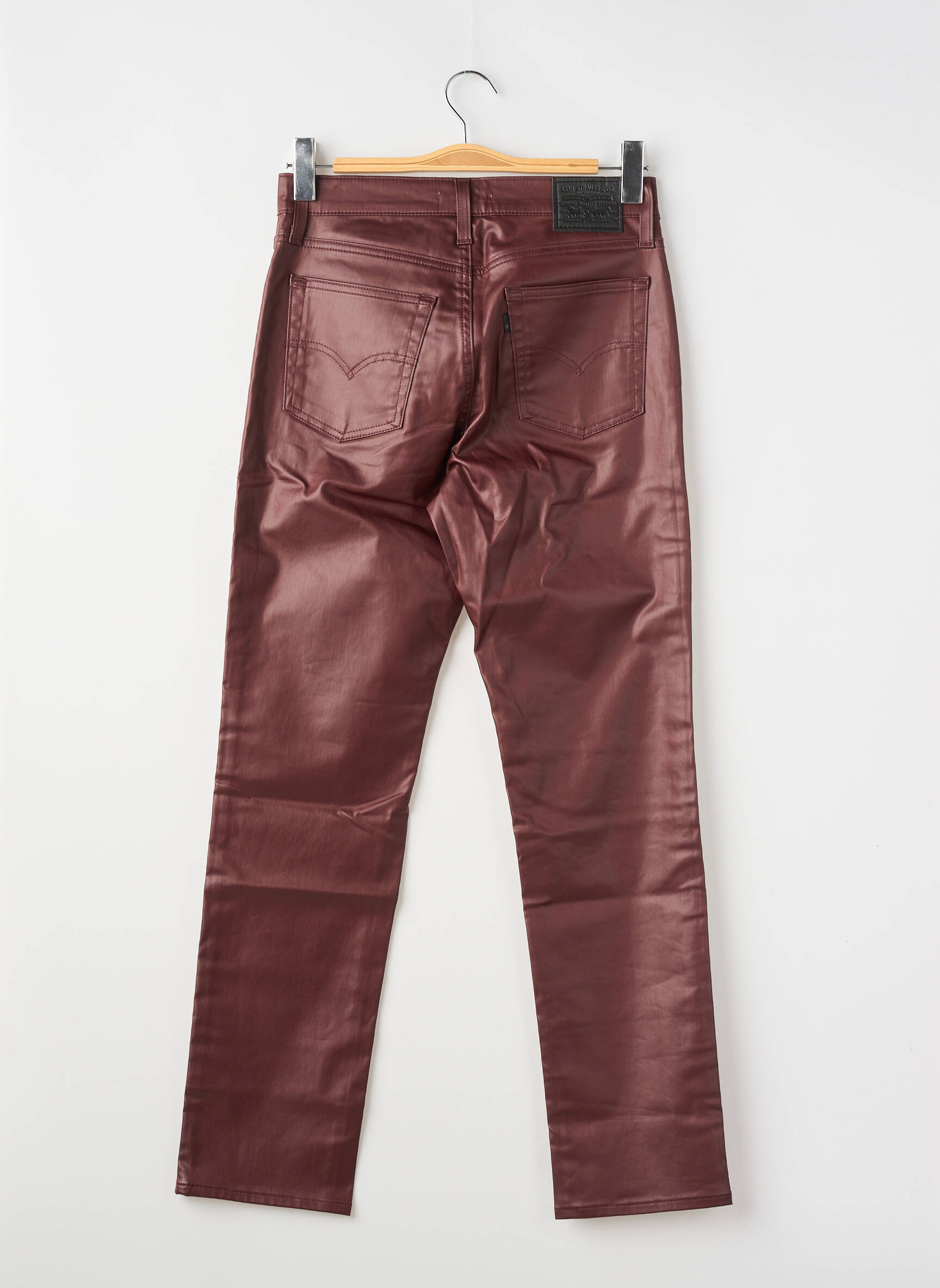 Pantalon slim maro LEVI'S femeie