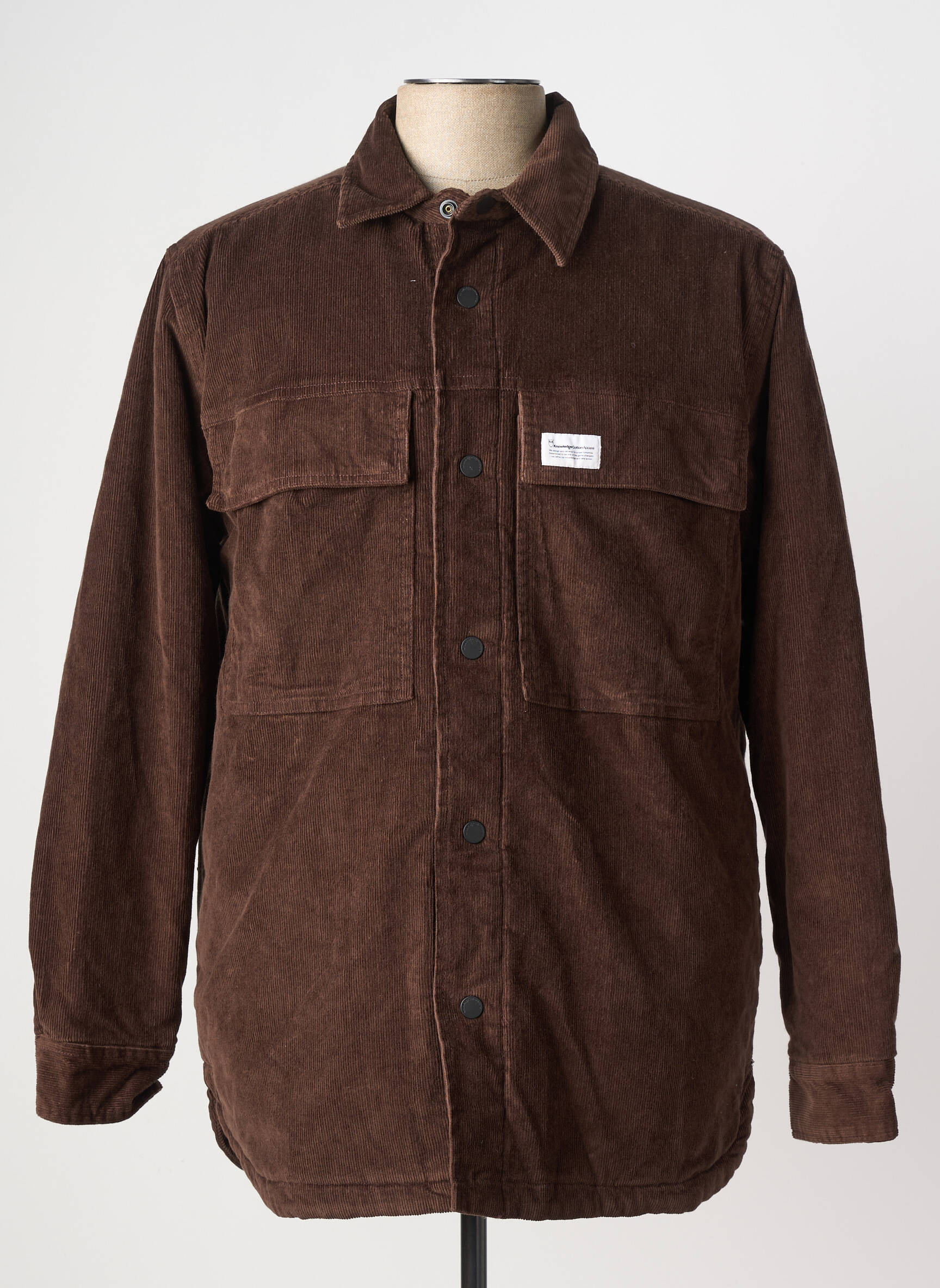 Jachete casual maro KNOWLEDGE COTTON APPAREL bărbat