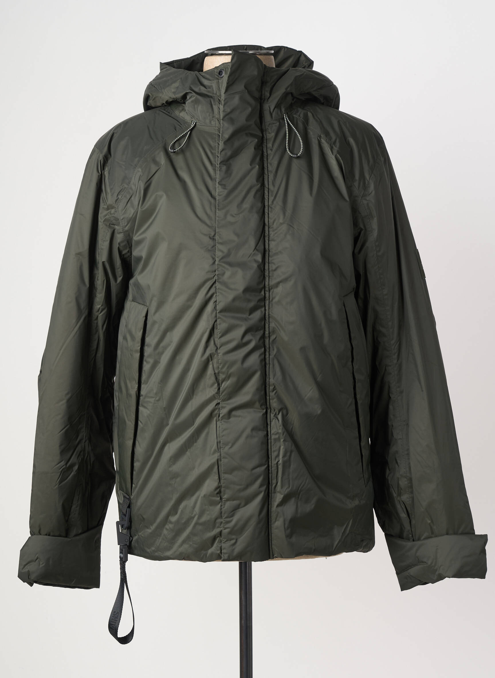 Parka verde RAINS bărbat