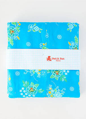 Set de lenjerie de pat albastru PETIT PAN copil