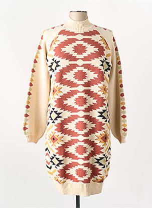 Rochie scurtă bej WILD femeie