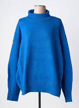 Pulover albastru GINA TRICOT femeie