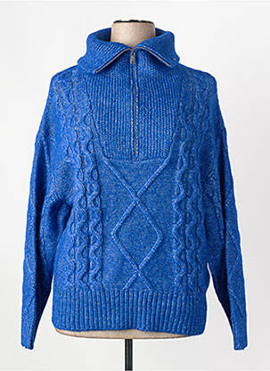 Pulover albastru GINA TRICOT femeie