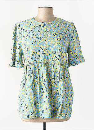 Tricou / top maternitate albastru MAMA LICIOUS femeie