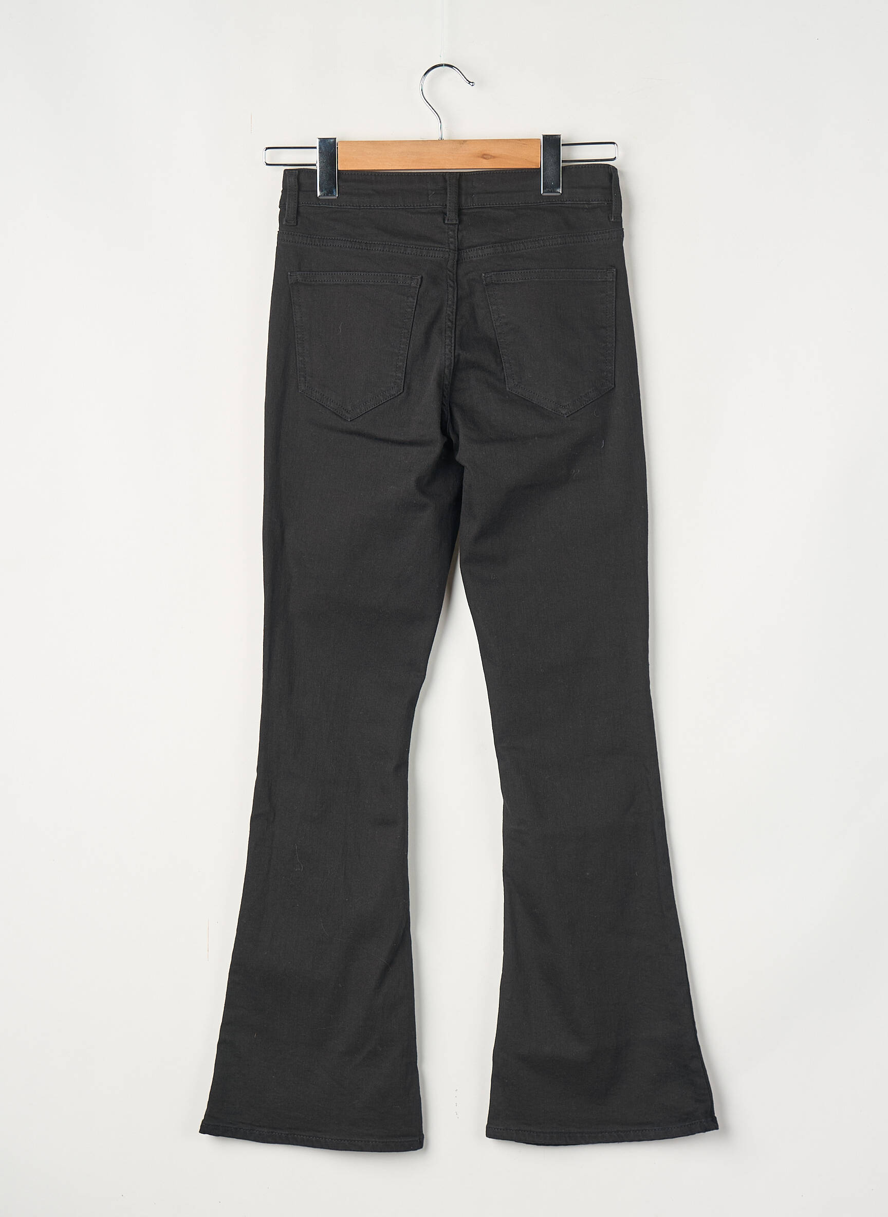 Blugi bootcut negru VILA femeie