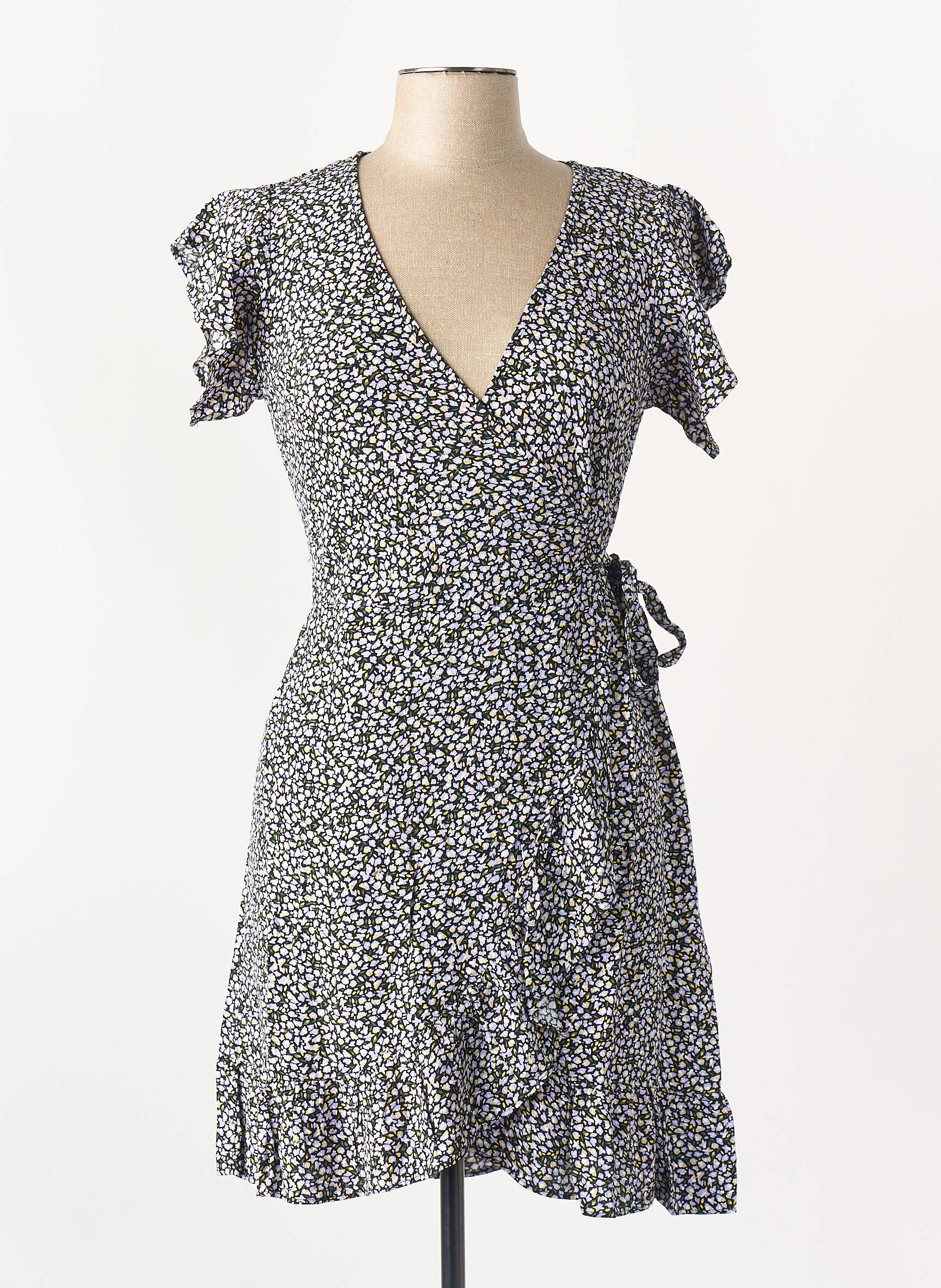 Rochie scurtă violet VILA femeie