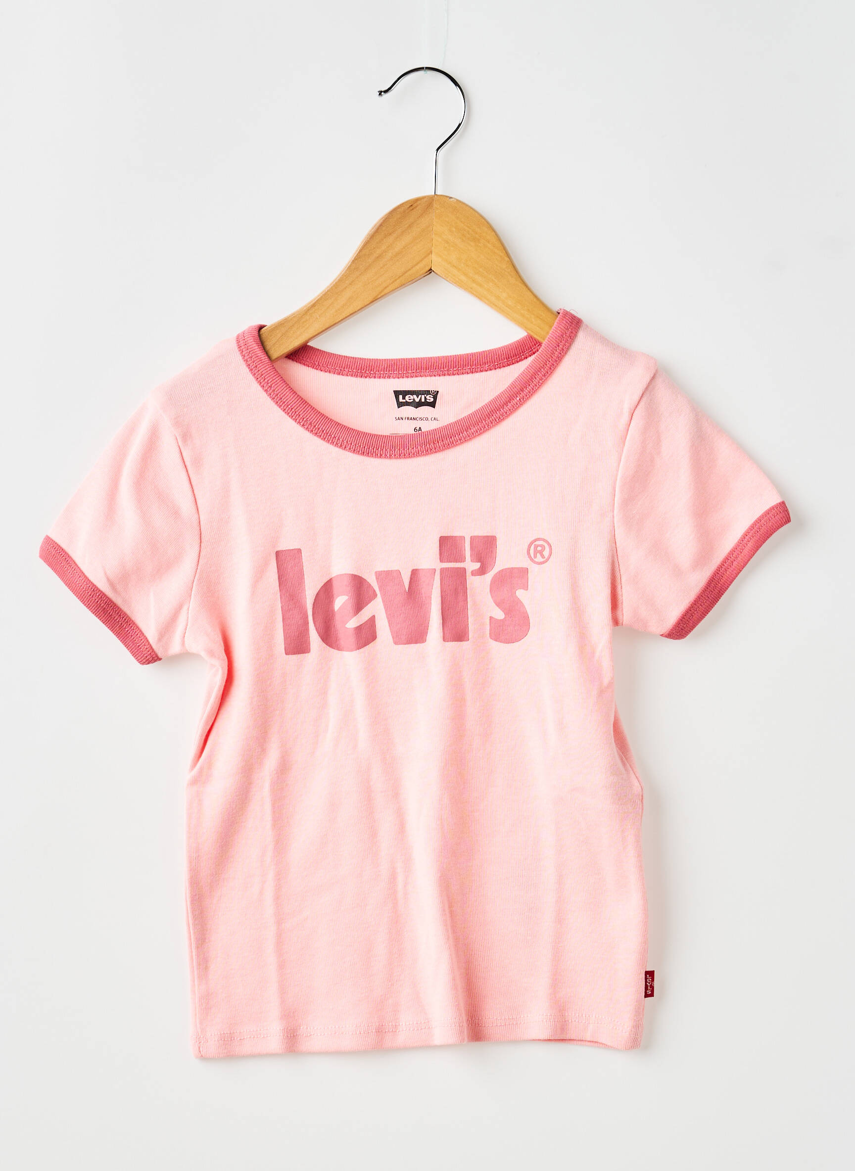 Tricou roz LEVI'S fată