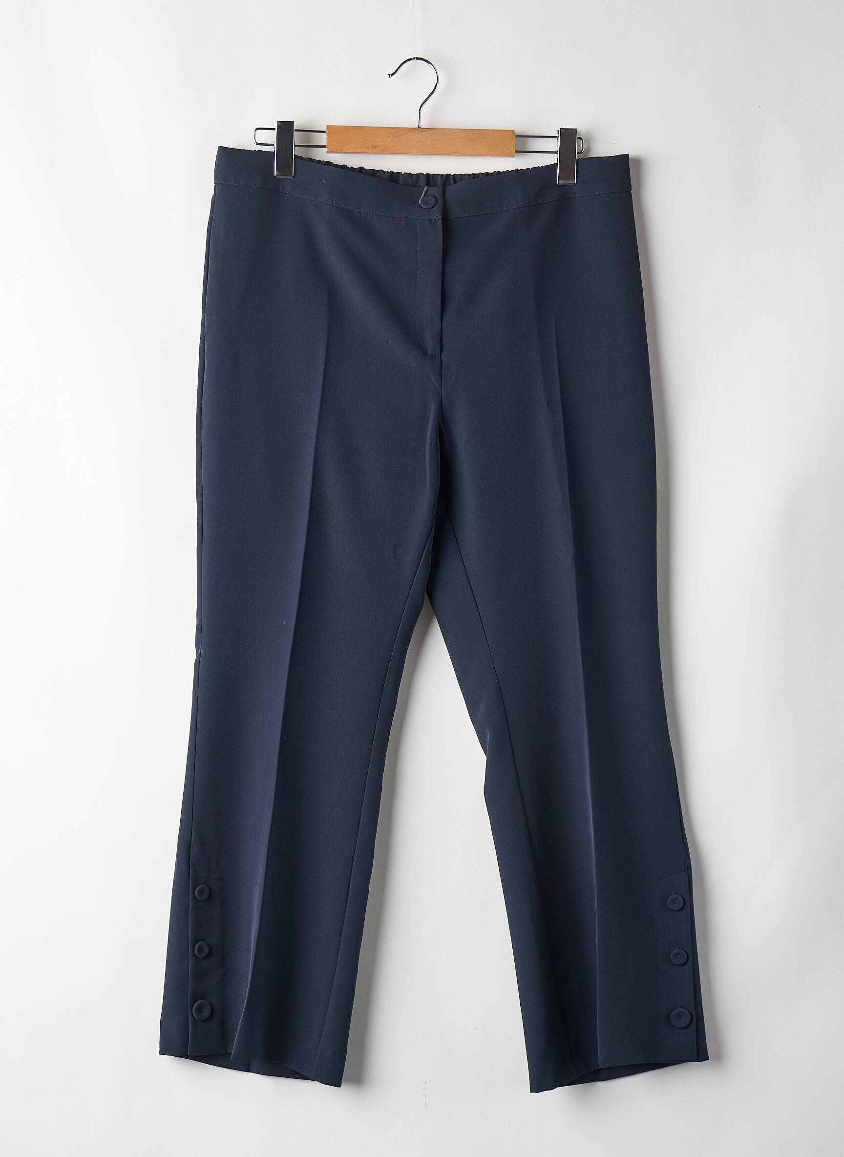 Pantalon drept negru PERSONA BY MARINA RINALDI femeie