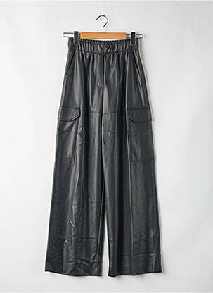 Pantalon larg negru MAX&CO. femeie
