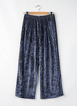 Pantalon larg albastru THE NEW SOCIETY femeie