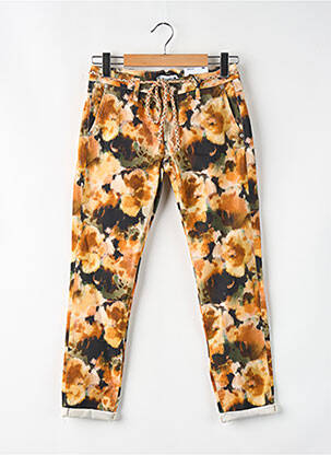 Pantalon slim bej PLEASE femeie