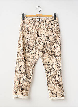 Pantalon drept bej PLEASE femeie