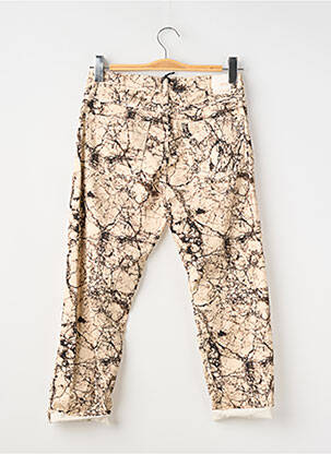 Pantalon drept bej PLEASE femeie