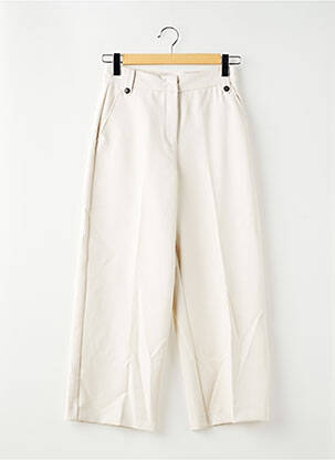 Pantalon drept alb MAX&CO. femeie