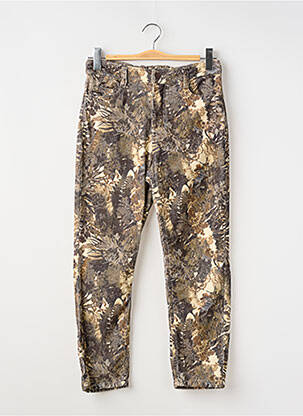 Pantalon drept multicolor PLEASE femeie