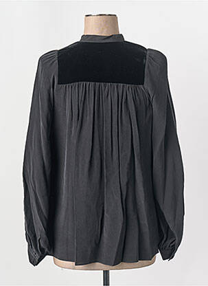 Top guler în v negru THE KOOPLES femeie