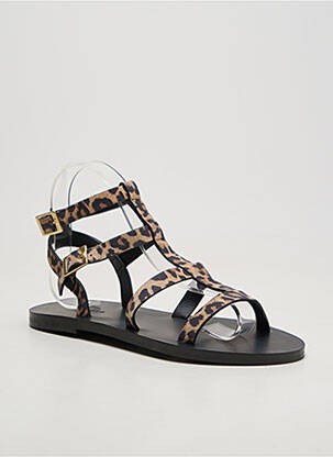 Sandale/pantofi decupați multicolor RIVECOUR femeie