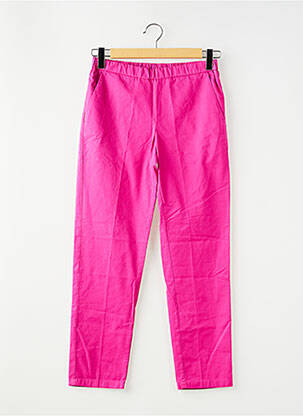 Pantalon drept roz HARTFORD femeie