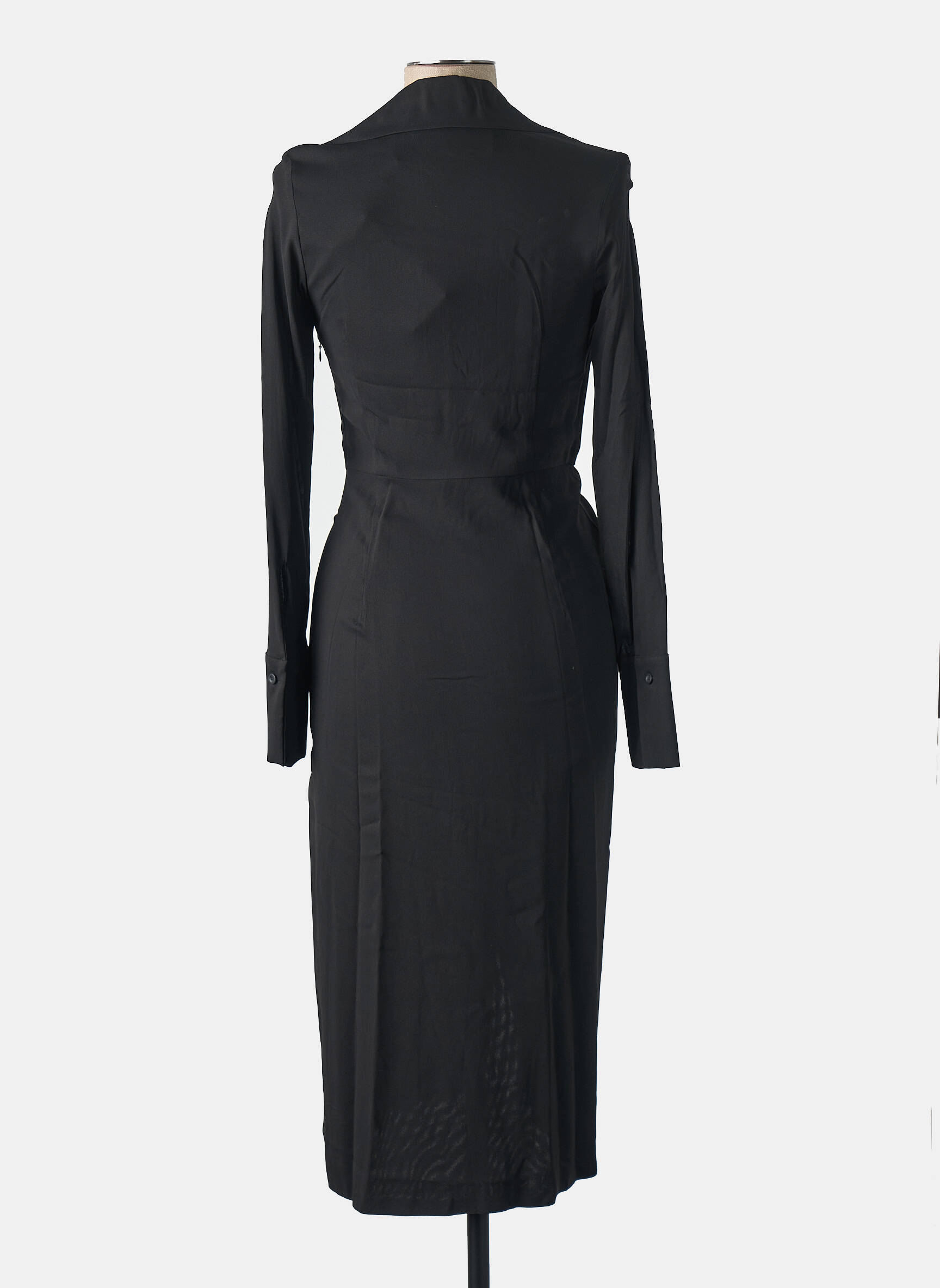 Rochie midi negru MARGAUX LONNBERG femeie