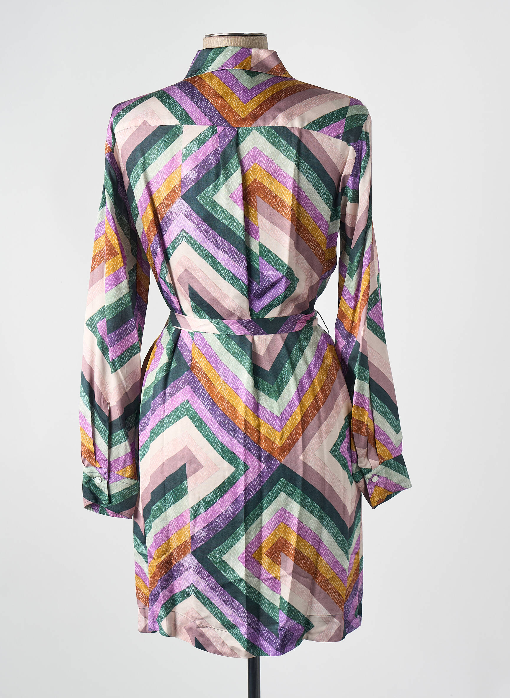 Rochie scurtă roz HARTFORD femeie
