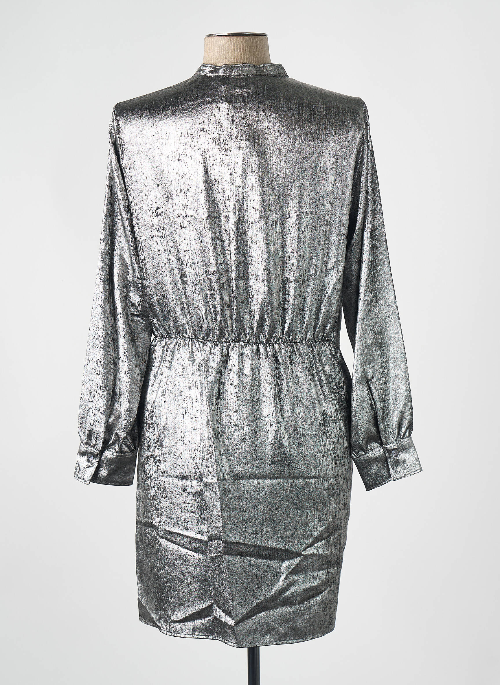 Rochie scurtă argintiu HARTFORD femeie