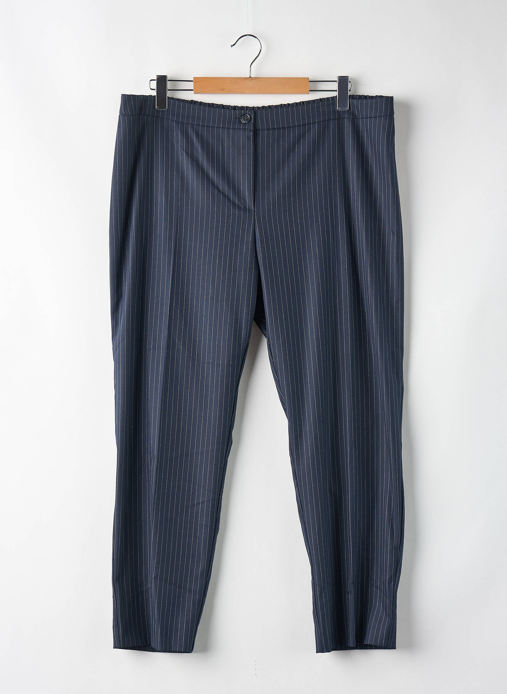 Pantalon drept albastru PERSONA BY MARINA RINALDI femeie
