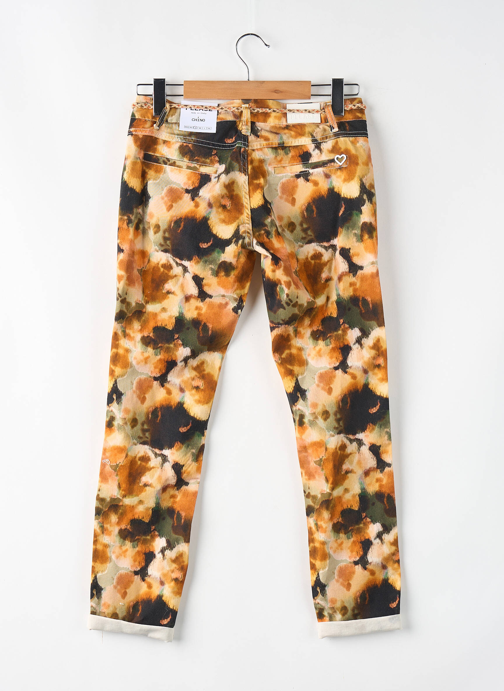 Pantalon slim bej PLEASE femeie